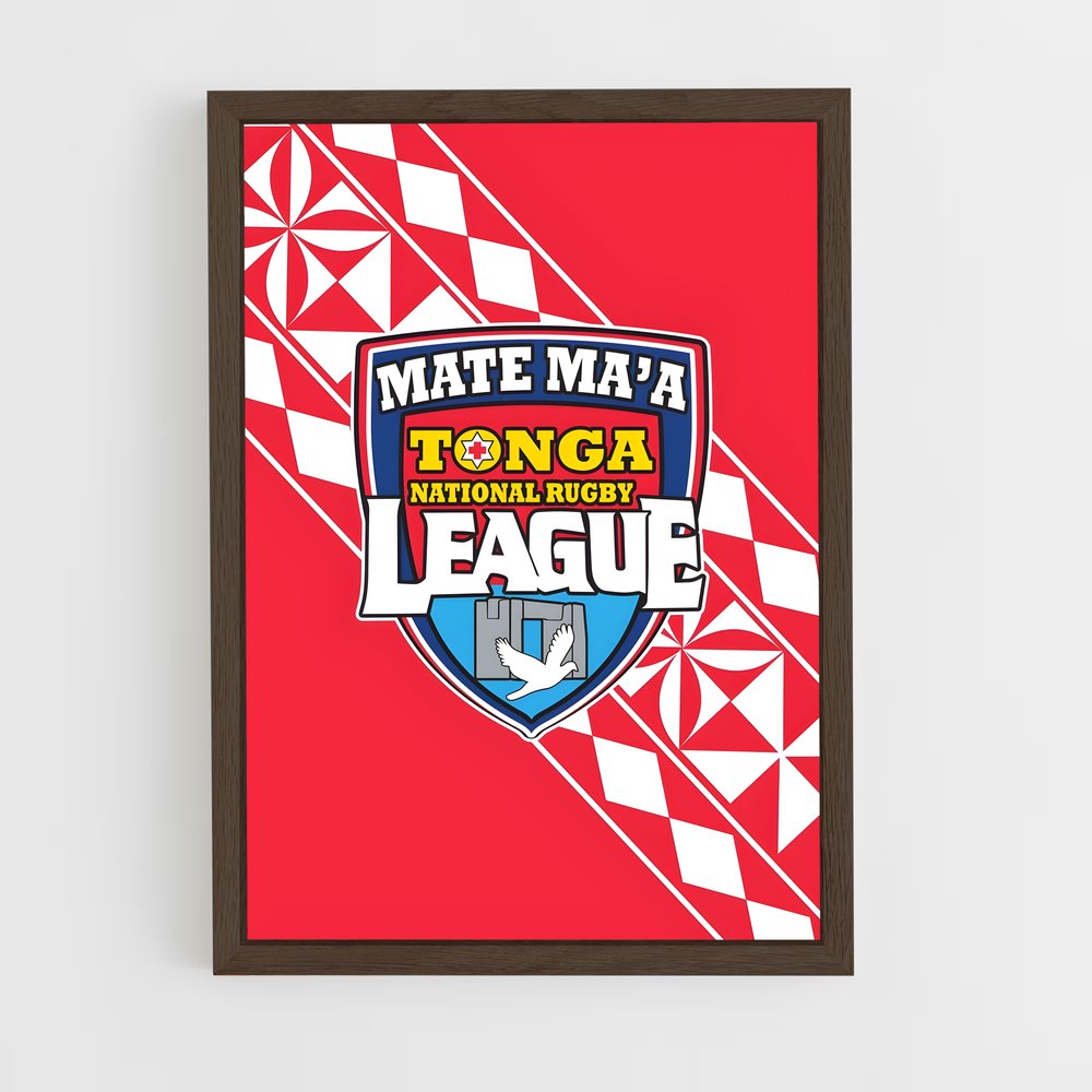 Poster Tonga Rugby Spirit (vue 5)